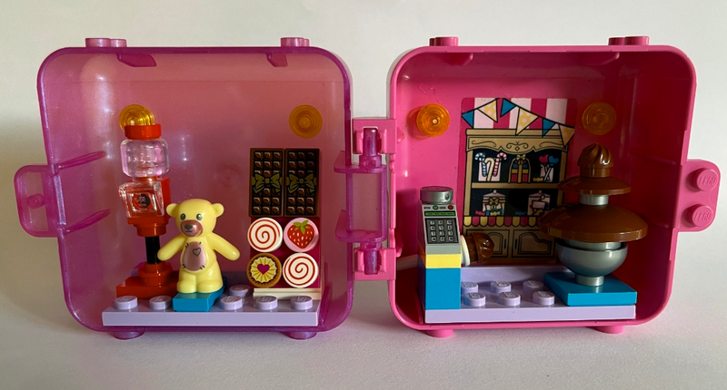 Lego 41407 Olivia&#39;s Shopping Play Cube (Friends) (6&#43;) (2020) (bright light yellow)