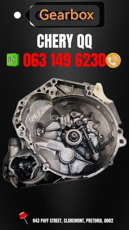 Chery QQ gearbox R4500 Call me 063 149 6230