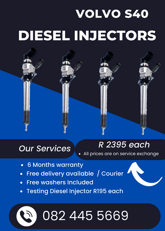 Volvo S40 Diesel Injectors for sale
