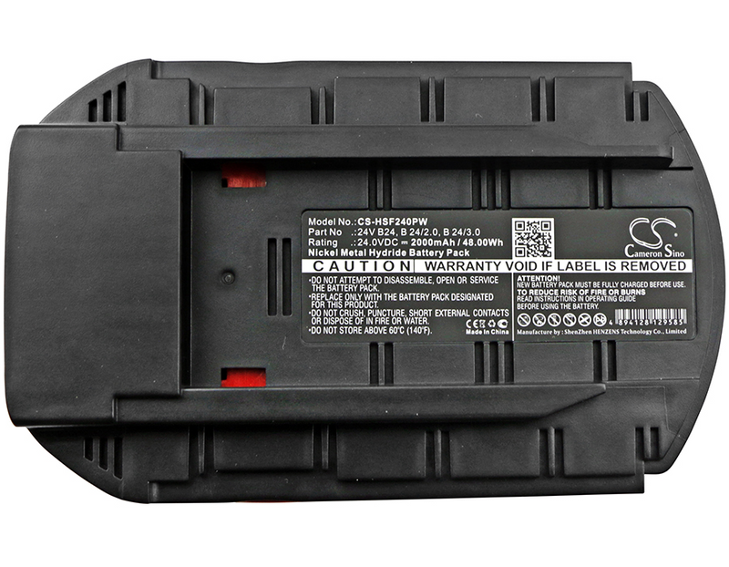 Power Tools Battery CS-HSF240PW for HILTI SFL 24 etc.