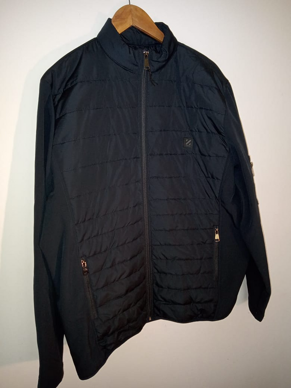Black Padded Jacket, Insulated  &amp; Windproof, Light-weight, Perfect Winter Wear, R400