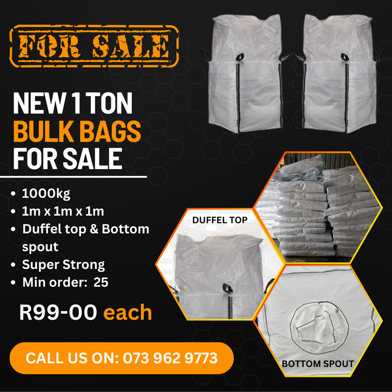Brand New 1 Ton Bulk Bags