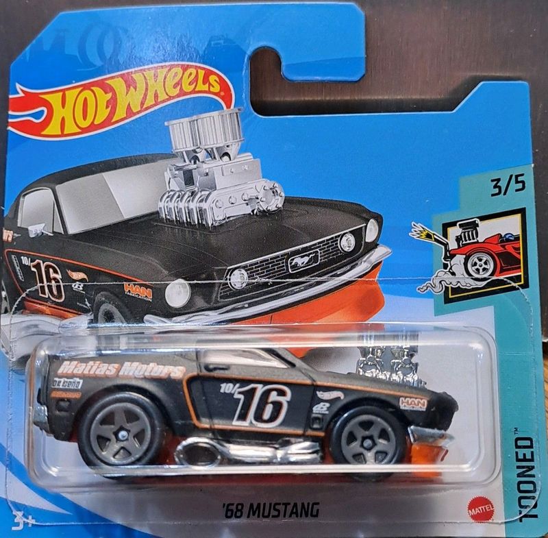 68 Ford Mustang Hot Wheels