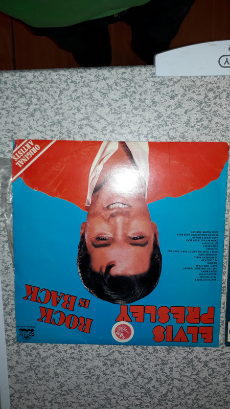 VINTAGE 1970,S ELVIS PRESLEY LP,S/VINYL. ROCK IS BACK AND SMASH HITS STYLE R75 EACH 5 AVAILABLE