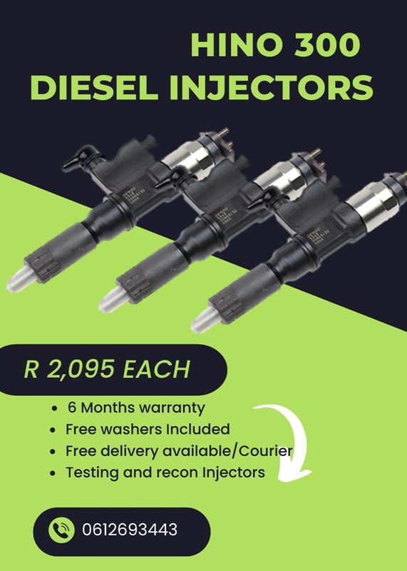 Hino 300 Diesel injector