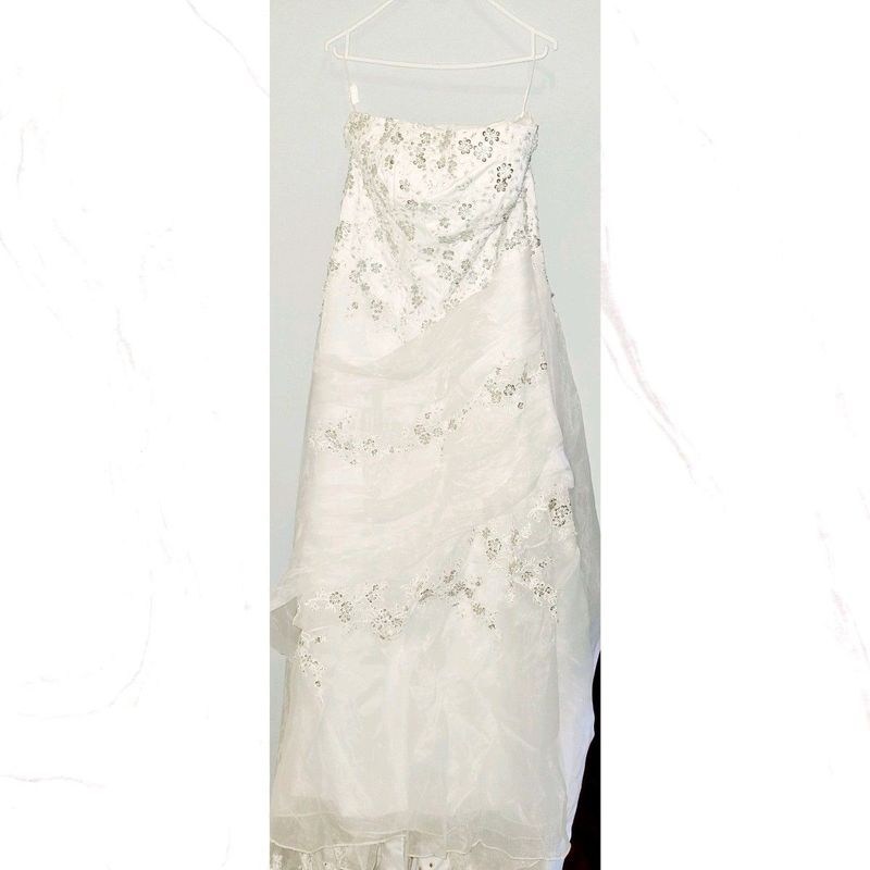 Wedding dress sweetheart plus size