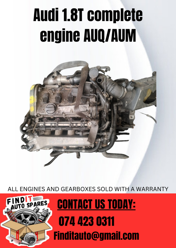 Audi 1.8T 20V Complete Import engine for sale