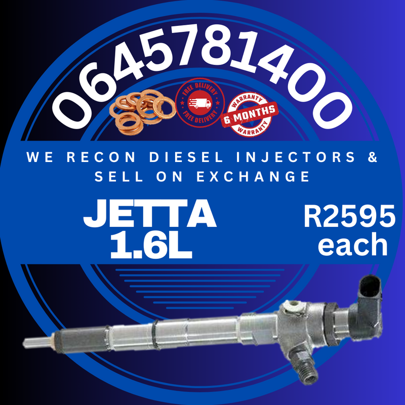 Jetta 1.6L Diesel Injectors for sale