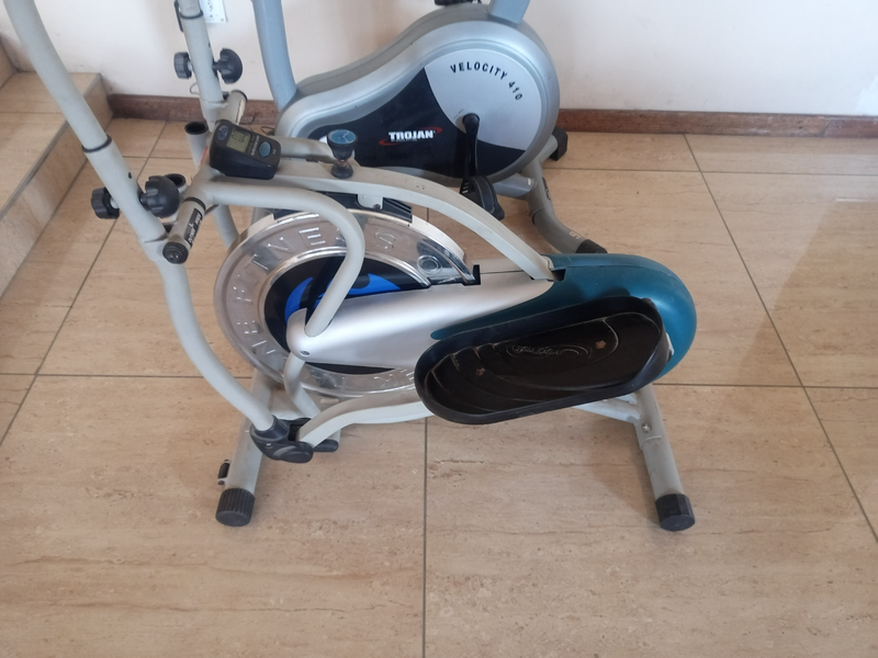 Trojan exercise bike and orbitrek