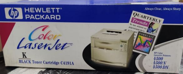 HP C4191A New Sealed Original Black LaserJet 4500 4550 Toner Printer Cartridge