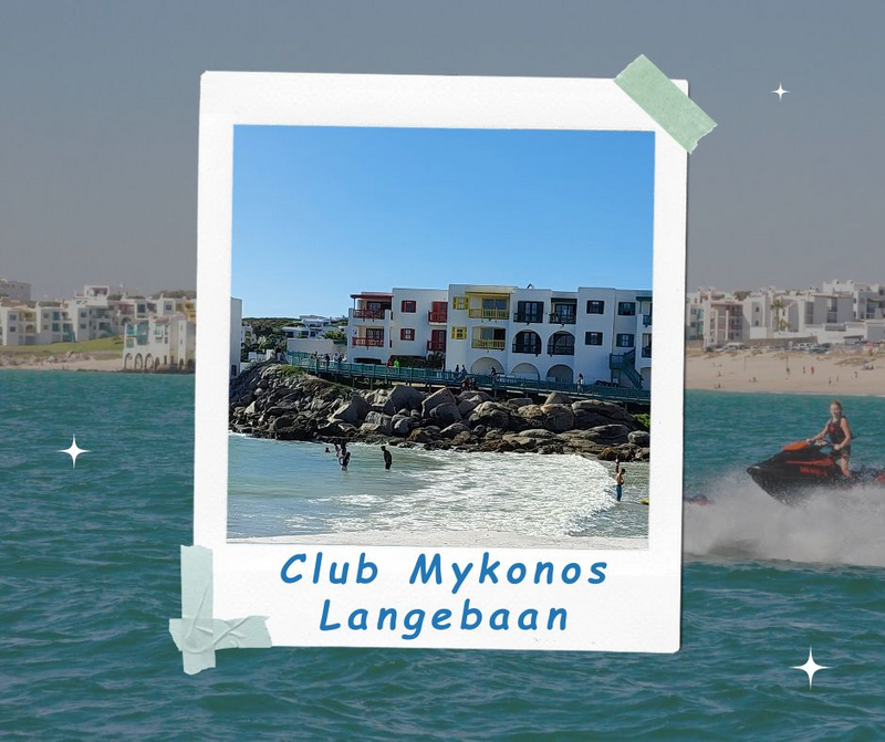 Club Mykonos Langebaan school holiday! Beachfront 6 sleeper only R9999!