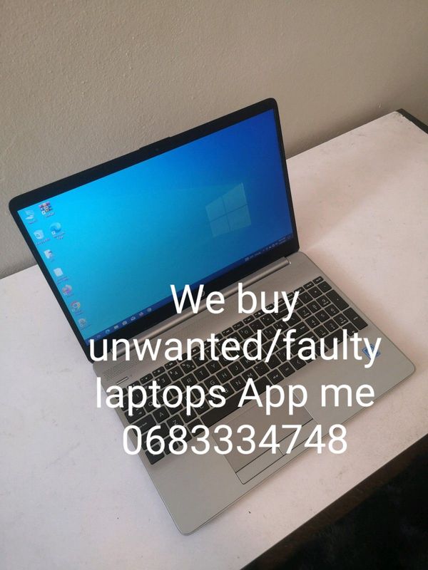 I buy faulty and unwanted laptops for cash