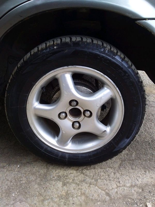 5x Tazz XE Rims &amp; Tyres