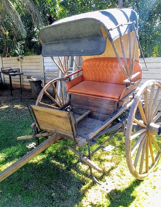 Antieke Kapkar van baie vroëe 1900s/ Antique Cape cart from very early 1900s