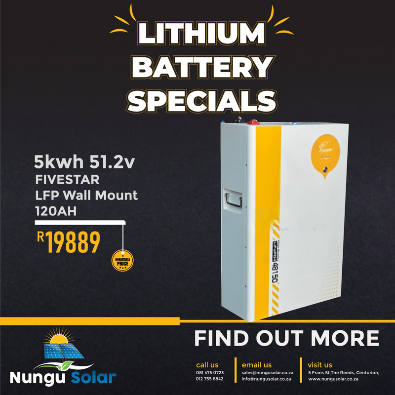 Five-star lithium battery