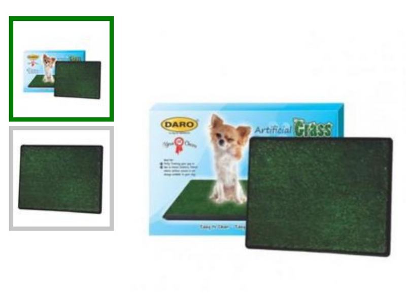 Puppy Training fake grass pad