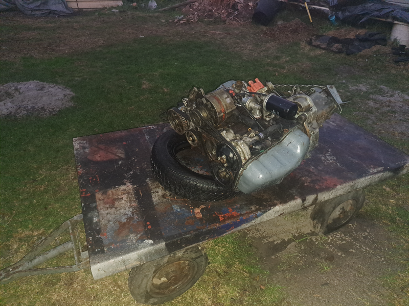 Vw citi golf 1.8L HV engine and gearbox and extra parts