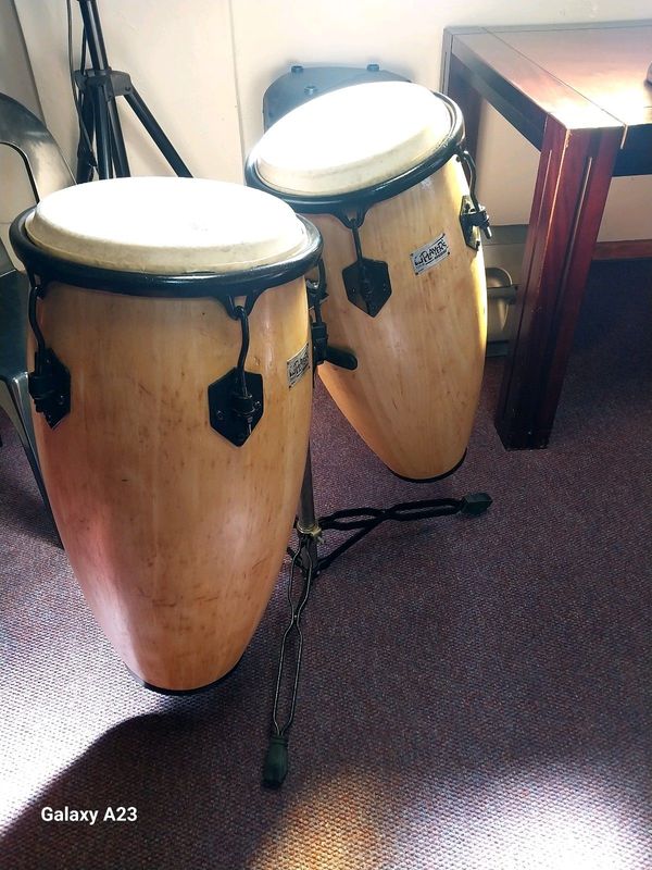 Bongo drum set