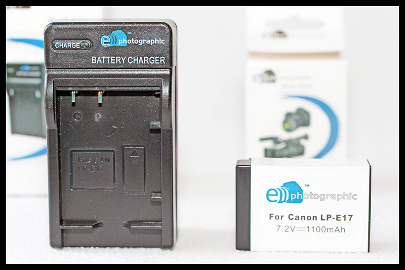 LP-E17 Battery &amp; Charger Combo for Canon