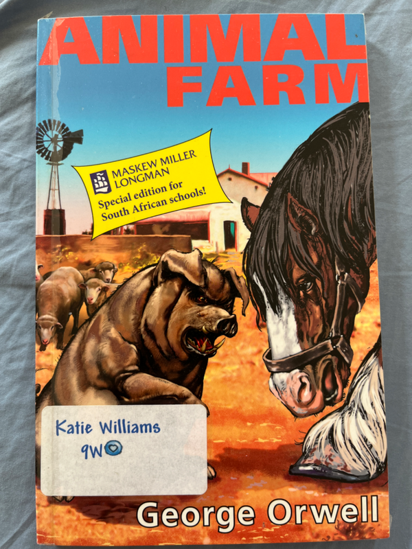 Animal Farm by George Orwell special edition for SA schools