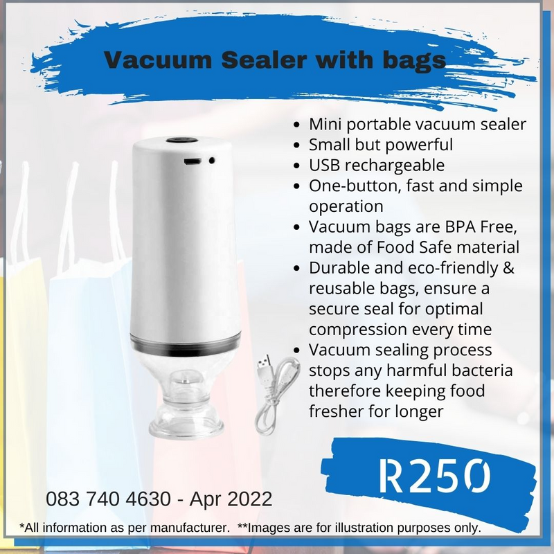 Vacuum Sealer with bags