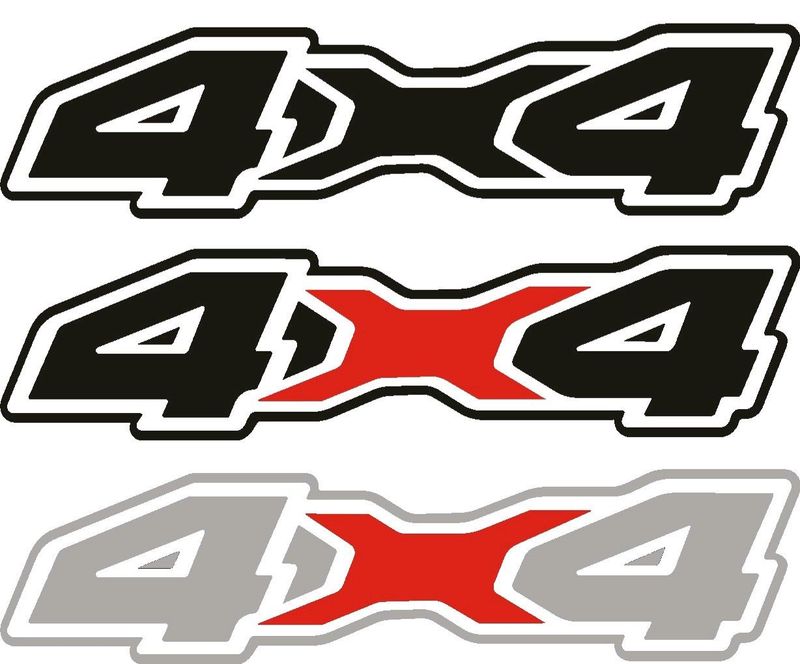 Ford Ranger 4x4 stickers decals