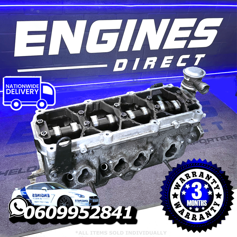 VW 1.6 MK5 Golf Jetta and Caddy BFS Complete Cylinder Head Available at Engines Direct Helderberg
