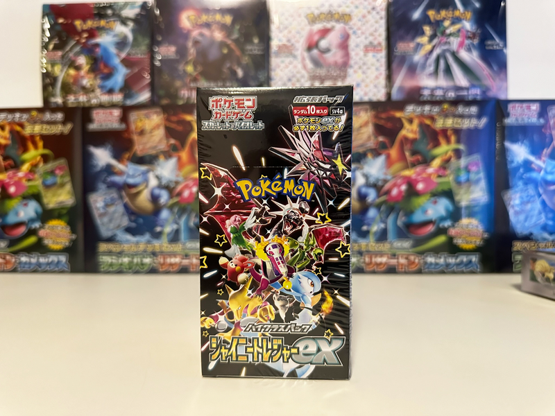 Pokémon: Shiny Treasure EX Japanese Sealed Booster Box