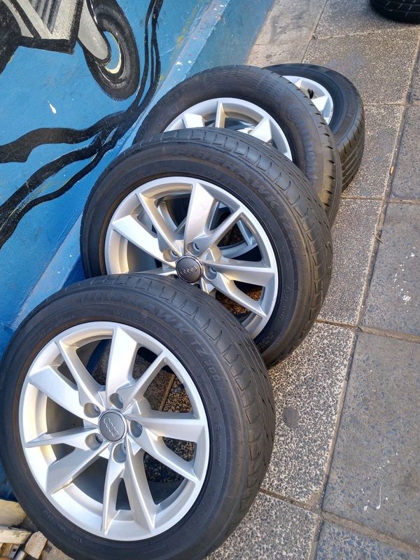 A Set of 16inches Audi Rims And TYRES
