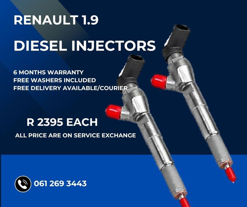 Renault 1.9 Diesel Injector