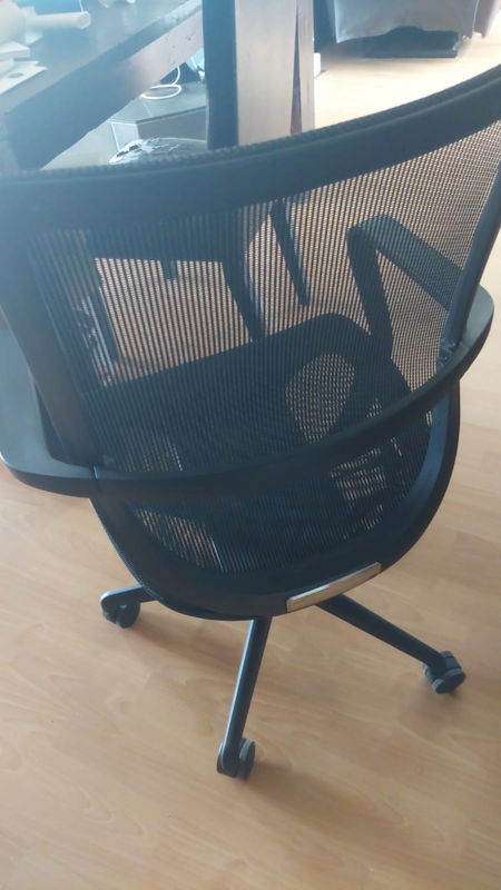 Office Chair - Black meshed