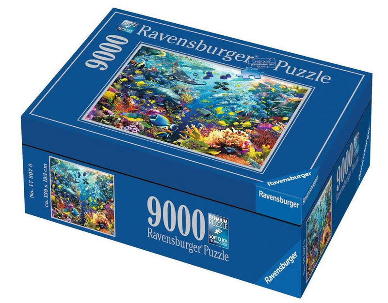 9000 piece Ravensburger Puzzle Underwater Paradise