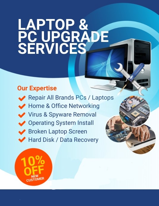 PC Repairs, Upgrades, Data Recovery &amp; Virus Removal