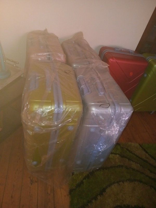 Ten piece luggage suitcases for sale