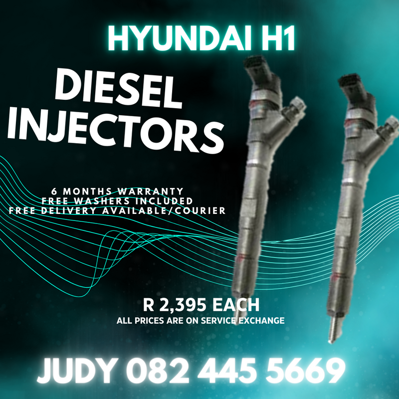 Hyundai H1 Diesel Injectors