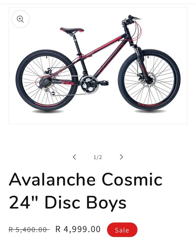 Avalanche Cosmic 24inch Boys Bicycle