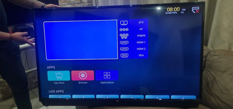 55inch JVC Smart tv