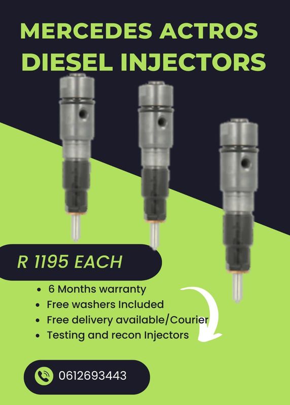Mercedes Actros Diesel injector