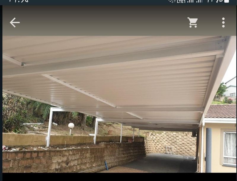 Polycarb sheets Carports installations Hillcrest, Chromadek Awnings &amp; Carports Drummond