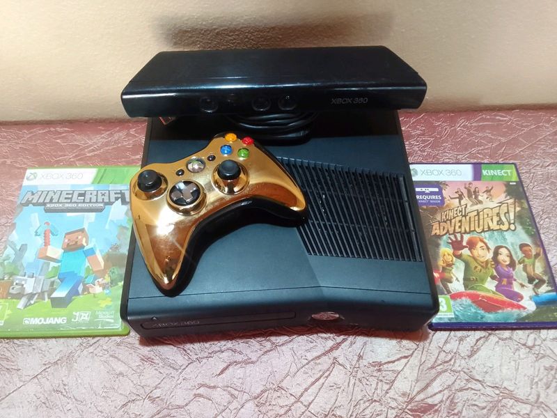 Xbox 360 plus kinect