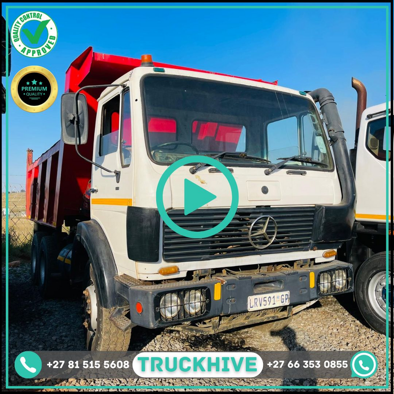 1995 MERCEDES BENZ  POWERLINER - 10 CUBE TIPPER FOR SALE