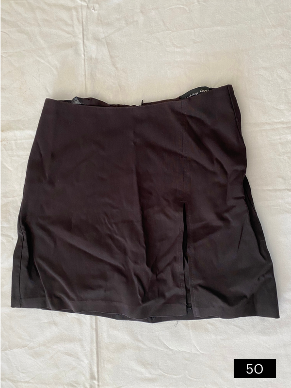 Sissy Boy black mini skirt, size 32, R50
