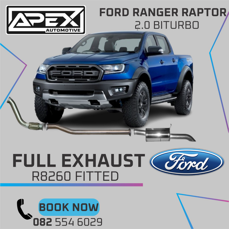 Ford Ranger Raptor Performance Exhaust