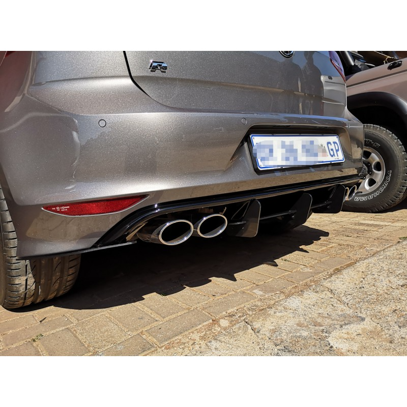 Golf 7R MX -style rear diffuser