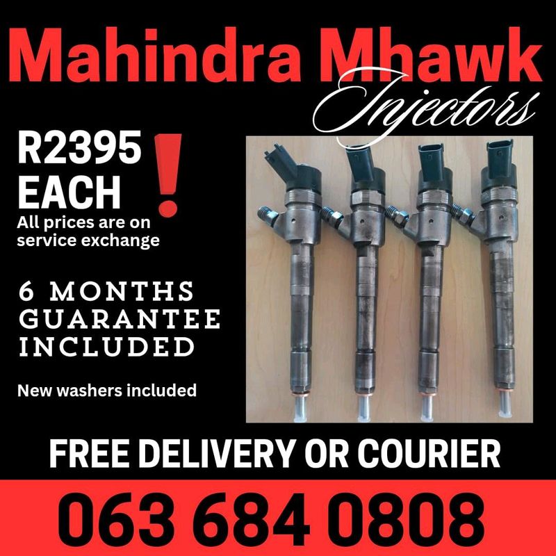 MAHINDRA MHAWK DIESEL INJECTORS FOR SALE WITH WARRANTY ON