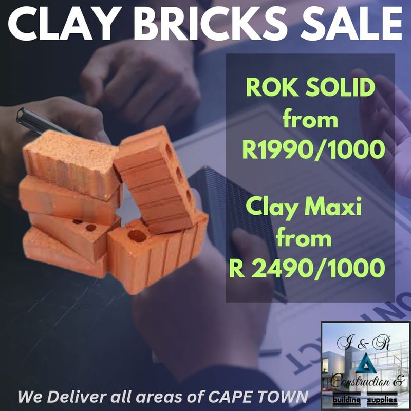 Clay bricks we have all types of building materials needs