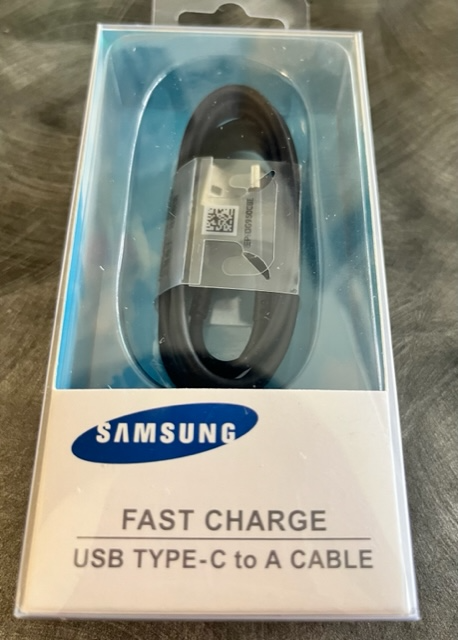 ORIGINAL SAMSUNG FAST CHARGE CABLE TYPE C.