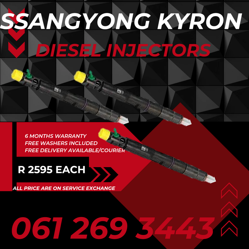 Ssangyong Kyron Diesel Injectors