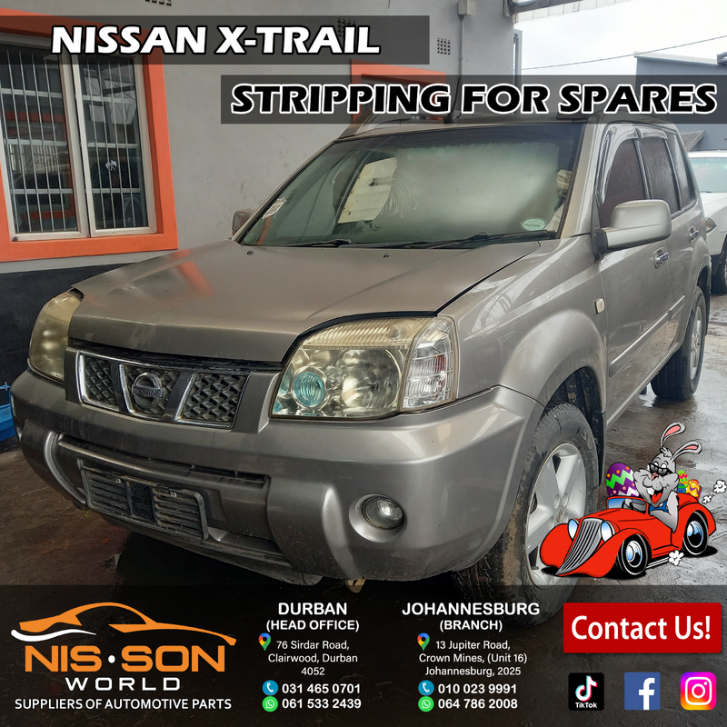 NISSAN X-TRAIL STRIPPING FOR SPARES
