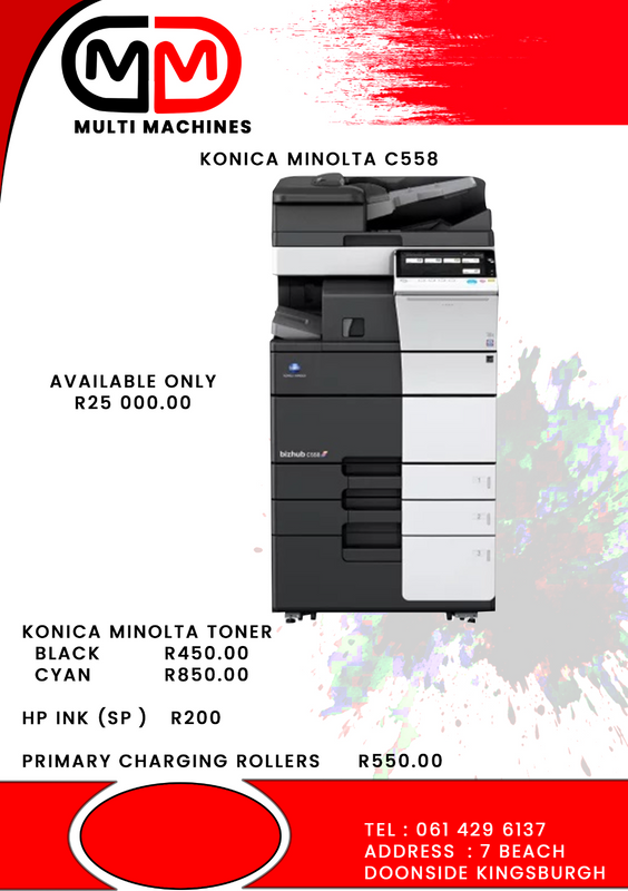 Bizhub Printer C558